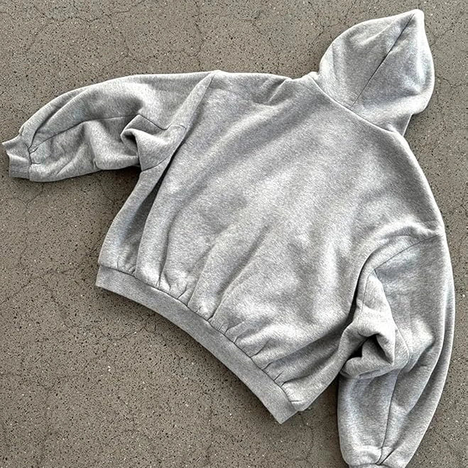 Plaid Reversible Zip-Up Hoodie